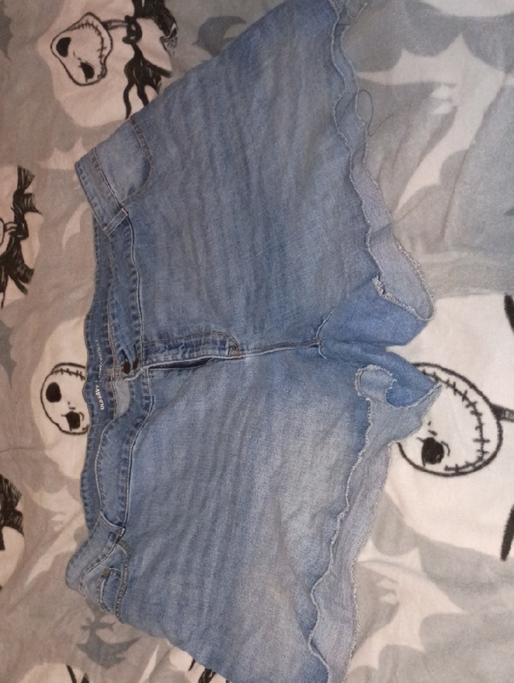 Old Navy Light Blue Curvy/Profile Denim Shorts